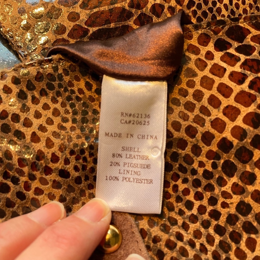 Genuine Python Clutch! - Picture 7 of 7